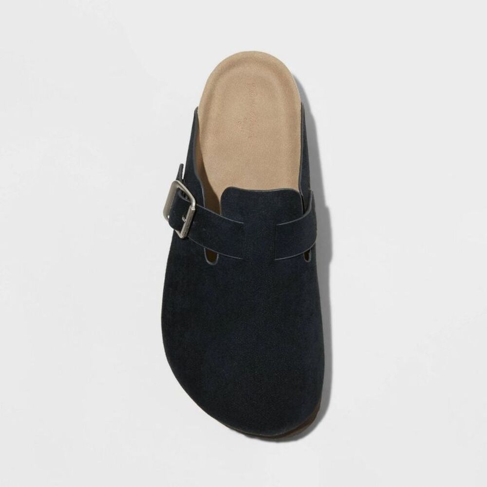 Women's Betsy Clog Mule Flats - Universal Thread Black 5.5 - Picture 3 of 4